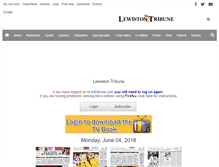 Tablet Screenshot of e.lmtribune.com
